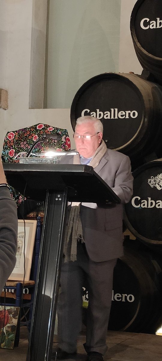 D. José Ignacio Poullet, presidente <a href="/PatiosPortuense/">Patios Portuenses</a> presenta, en las Bodegas Caballero, el cartel de la XXV Fiesta de los Patios

#elpuertodesantamaria #patrimonio #jardineshistoricos
