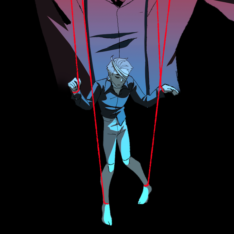 「He really thinks he in control」|Glamist★のイラスト