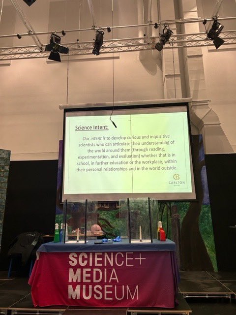 CarltonBolling's tweet photo. Thank you to @MediaMuseum for delivering their brilliant Science WOW assemblies to KS3. Thank you for engaging our students and motivating them to ignite their passion in science #Ambition #CurriculumScience #CarltonEdge💎 https://t.co/YP0juV6po8
