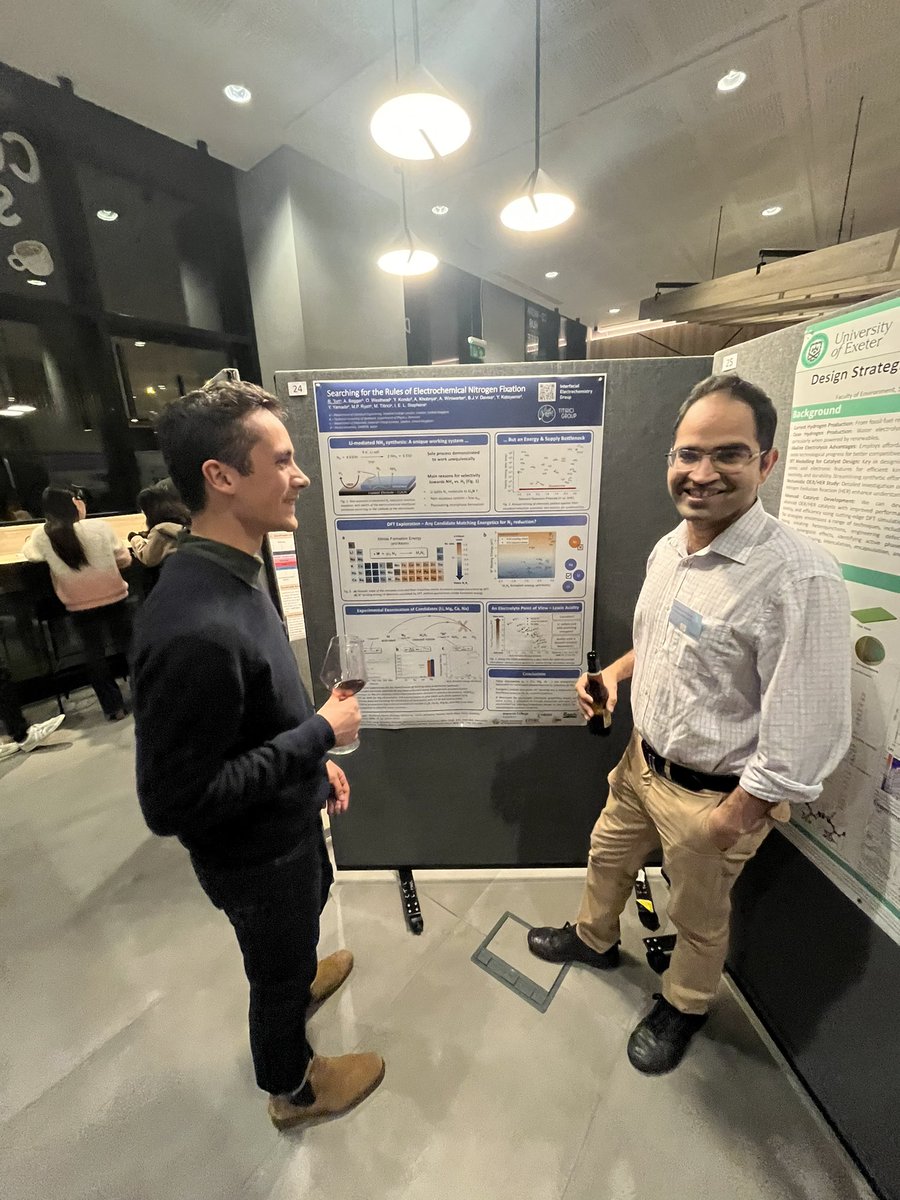 Interfacial_EC's tweet photo. Last but by no means least @RomainTort won the prize for his poster on “Searching for the Rules of Nitrogen Reduction” based on his  @ACSPublications Editors Choice paper https://t.co/pd2luOHZe4 https://t.co/jeS4ZhDPxH