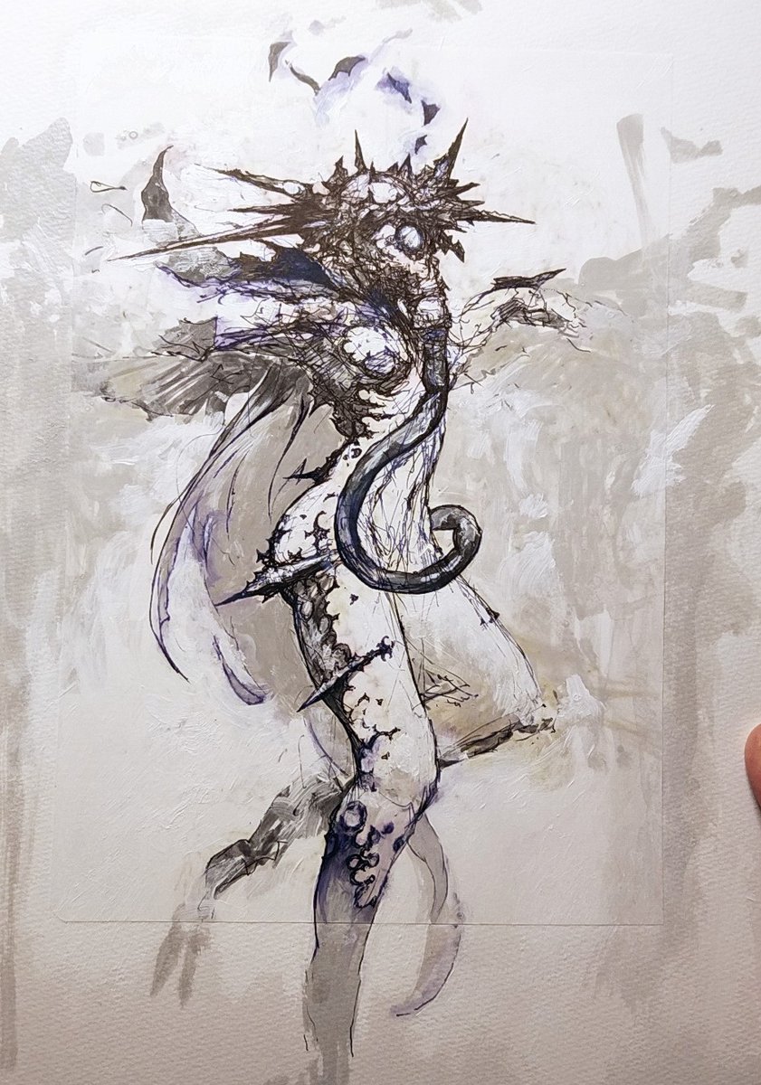 adsk4's tweet image. From my usual traditional drawings