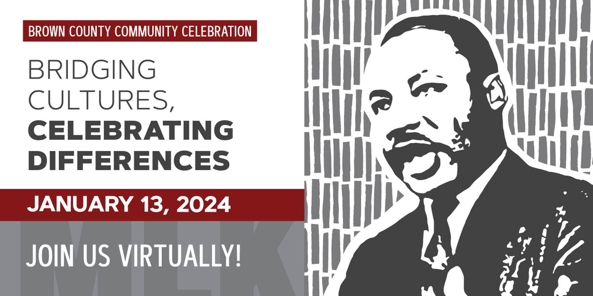 UPDATE: Due to severe weather, we will be hosting the 2024 MLK Celebration ALL VIRTUAL.

Check out our website and Facebook event page for the link where you can tune in at 10:30 a.m. 
January 13. 

Stay safe, stay united, and we look forward to seeing you tomorrow!