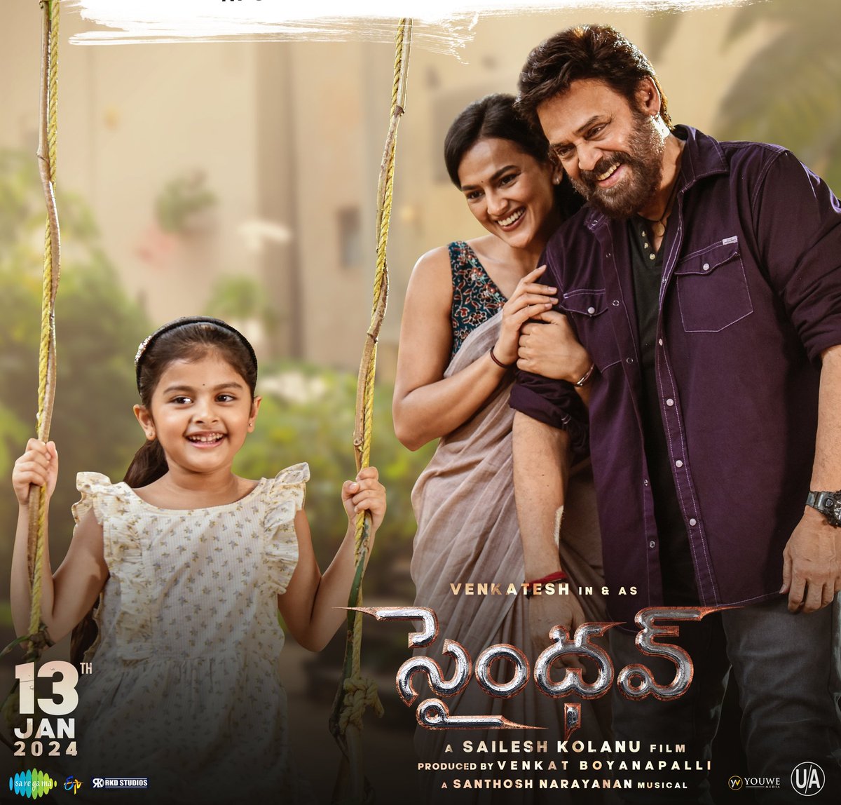 #Saindhav is Venkatesh's One man Show with a good story and narration.
#SaindhavReview: 3.75/5