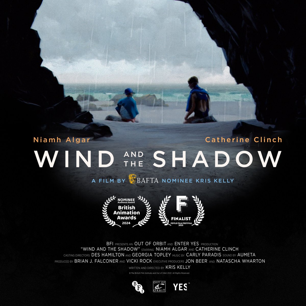 Wind and the Shadow has been nominated for the Audience Award at  @BAAwards  - if you are lucky enough to get to the audience awards screenings give us a vote. 1st screening  Thursday 18th January @AnimationNights 
@ooofilms  & Enter Yes production & supported by @BFI
 
#BAA2024