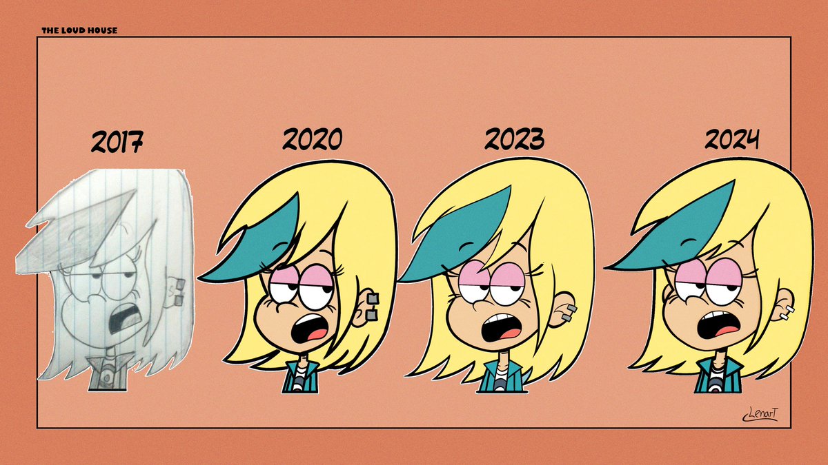Well, today I want to present to you my evolution in The Loud House style over the years. I hope you like it.

#TheLoudHouse #TLH #Loudhouse #Samsharp #digitalart #fanart #cartoonstyle