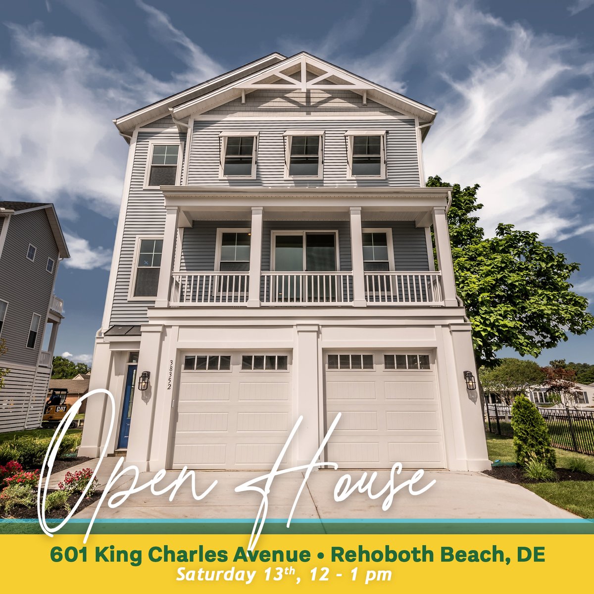 ⭐ OPEN HOUSE ALERTS! ⭐Saturday 01/13 - 12 pm - 2 pm 601 King Charles Avenue, Rehoboth Beach, DE — $2,750,000 • Every Saturday - 12pm- 4 pm: 35114 Conifer Lane, Lewes, DE 19958 — $884,900
