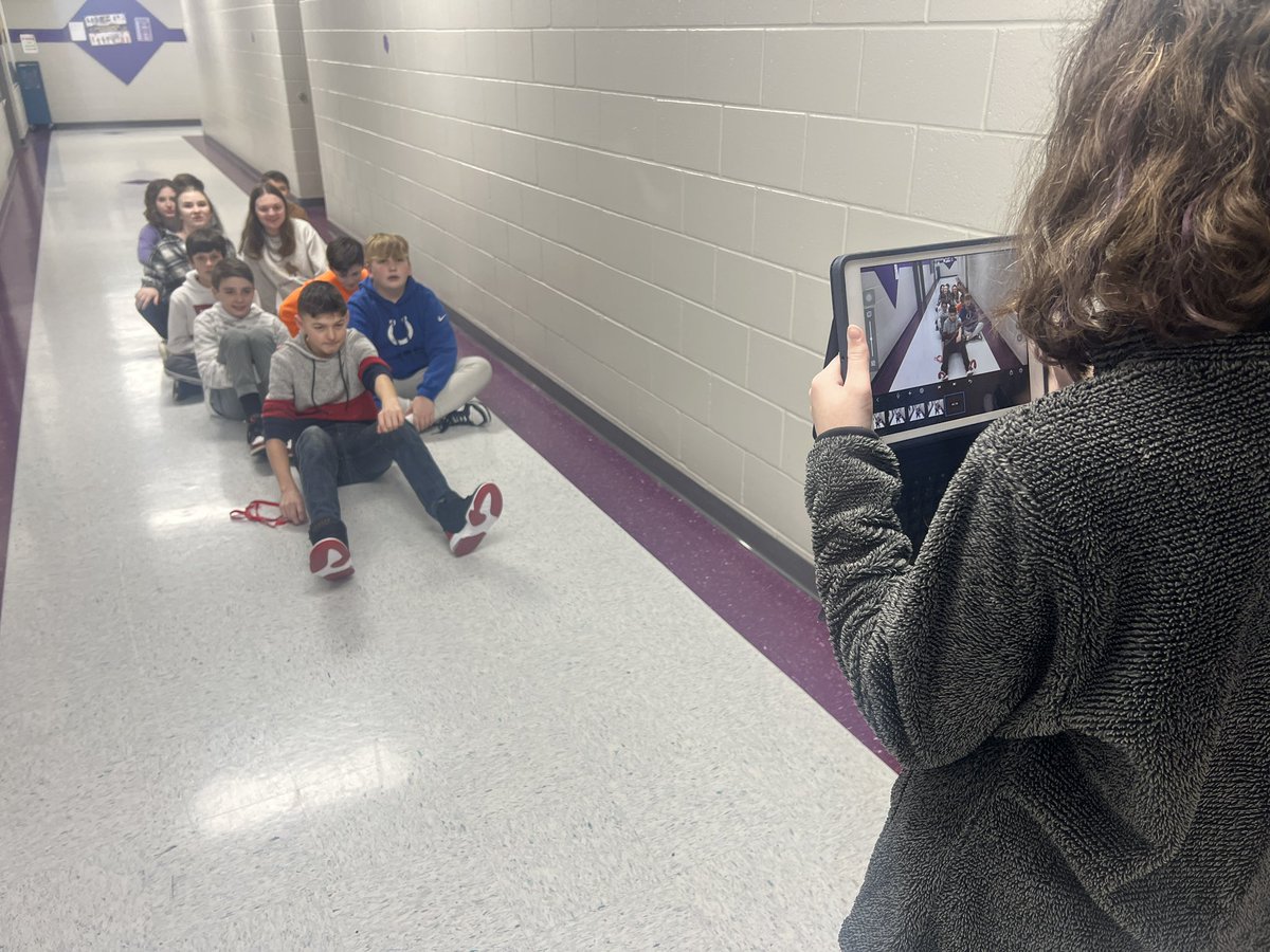 Wise7th's tweet photo. Making stop motion videos today with their groups. Some of the directors learned very quickly that 7th grade students sometimes don’t listen or follow directions. Imagine that!?! https://t.co/hu4qlNqJyq