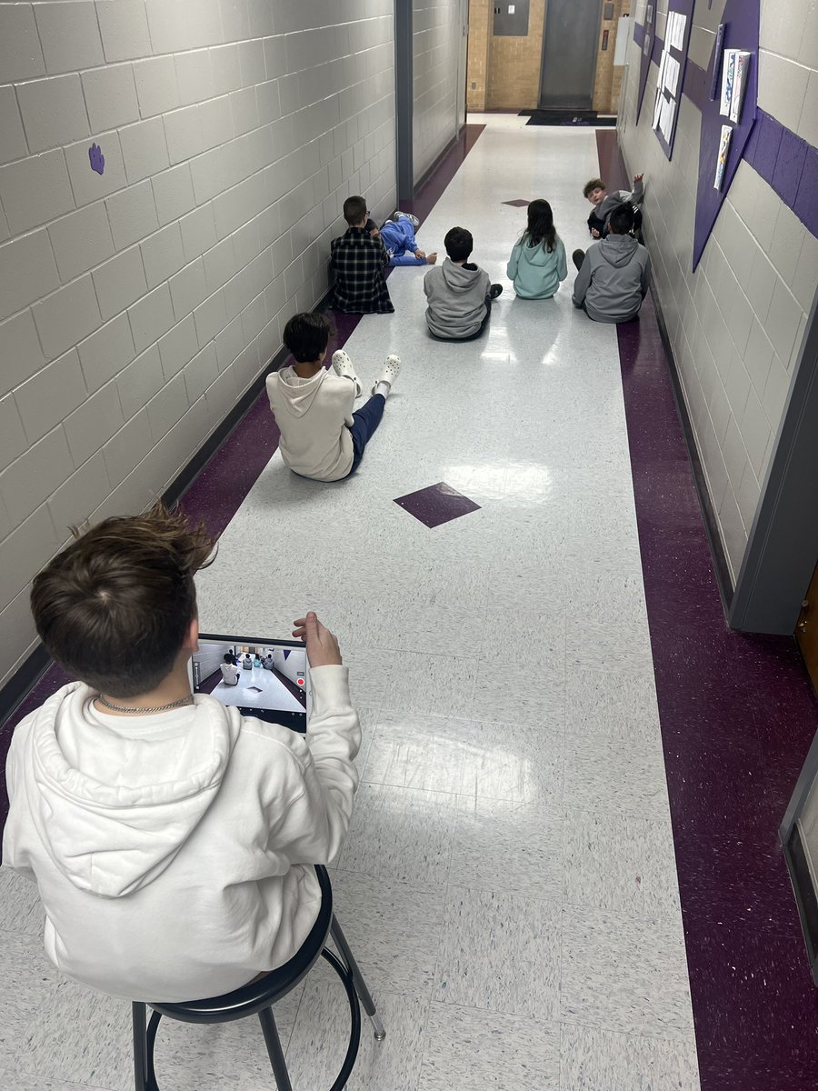 Wise7th's tweet photo. Making stop motion videos today with their groups. Some of the directors learned very quickly that 7th grade students sometimes don’t listen or follow directions. Imagine that!?! https://t.co/hu4qlNqJyq