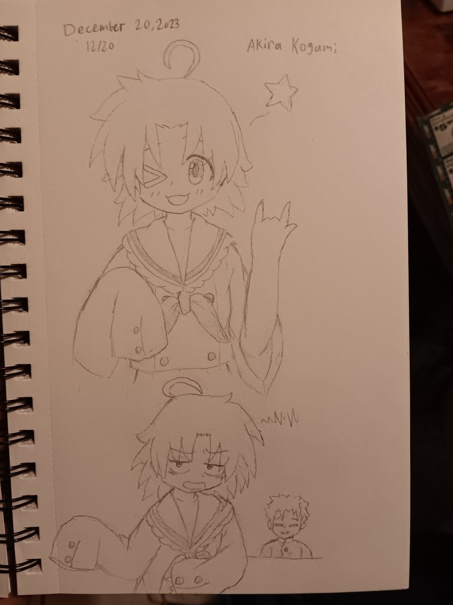 ReiSmol's tweet photo. drew akira :D

#traditionalart #art #drawing
#LuckyStar #LuckyChannel #luckystarart #luckystarfanart
#monkibananapotatomanwahoo https://t.co/h60wv7NHAr