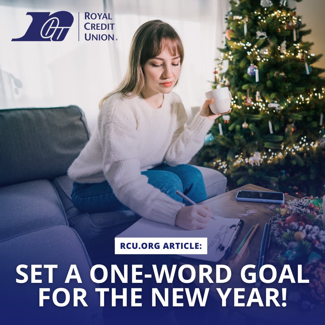 New Year, New Money Goals! Ever made a resolution that fizzled out by February? You're not alone! This year, try something different. Check out our article at bit.ly/485Z04m, where we introduce the "one-word concept" to help you reach your financial goals in 2024!