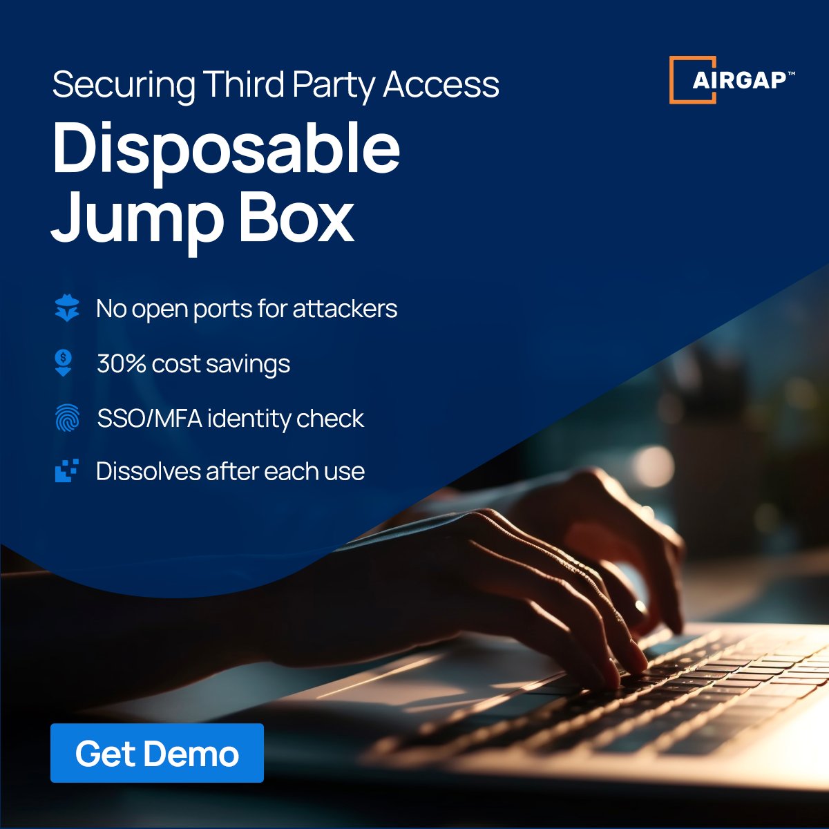 Fast and compliant access to legacy servers and and critical machines with full MFA. Start your free trial now: airgap.io/disposable-jum…