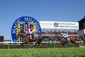 JenCampinRacing's tweet photo. It’s a big day at the track for TEAM JCB with all eyes on the Gold Coast Turf Club!!

ARTS OBJECT will be competing in R5 The Magic Millions Subzero and 3yo SYDNEY BOWLER is taking his place in R9 The Magic Millions 3yo Guineas. https://t.co/OvAJFgItDj