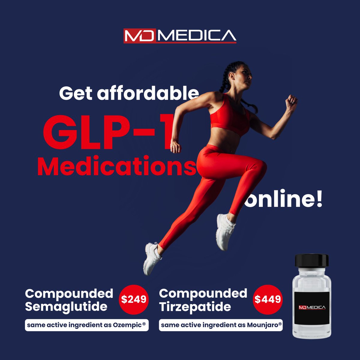 Weight loss injections delivered right to your doorstep. Get started today! 👉 mdmedica.com/weight-loss/ ❤

#WeightLossInjections #Glp1Meds #InjectableWeightLoss #HealthyLiving #WeightLossJourney #MedicalWeightLoss #Glp1Therapy #LoseWeightWithInjections #SlimmingShots