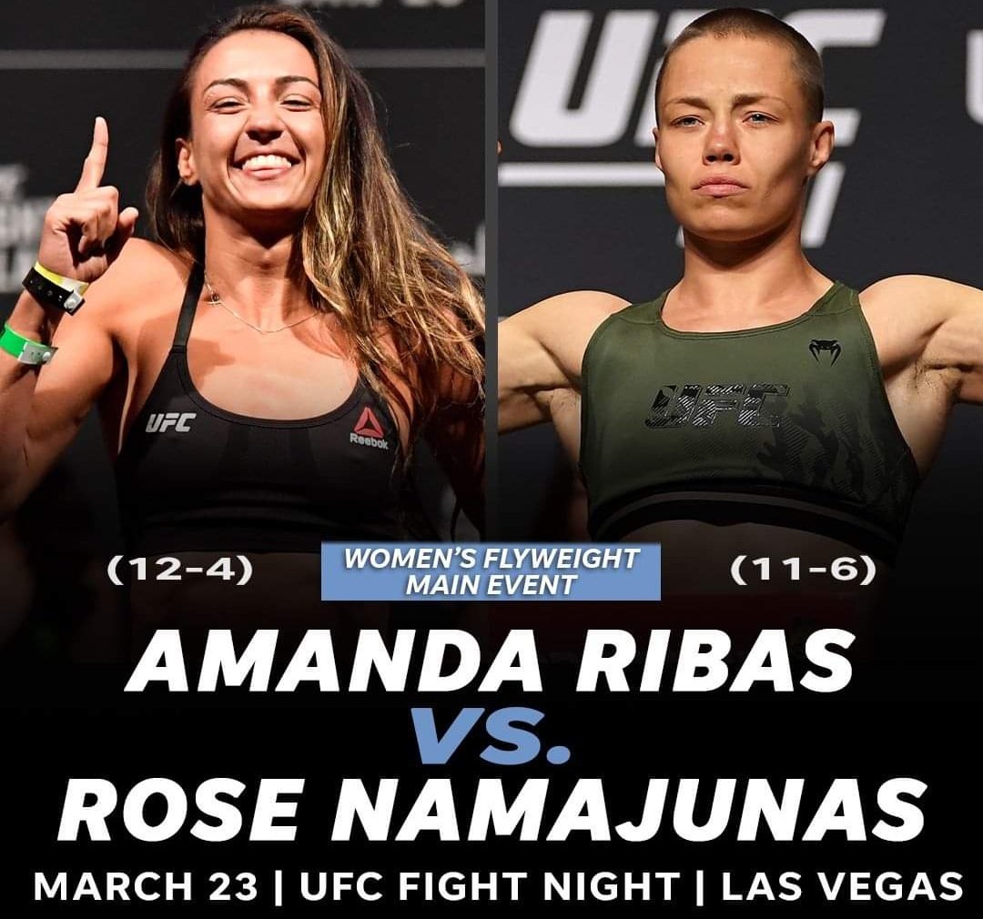 Former UFC champ #ThugRose will stay at 125 pounds for a March main event vs. #AmandaRibas 

#mma #ufc #combat #sports #news
