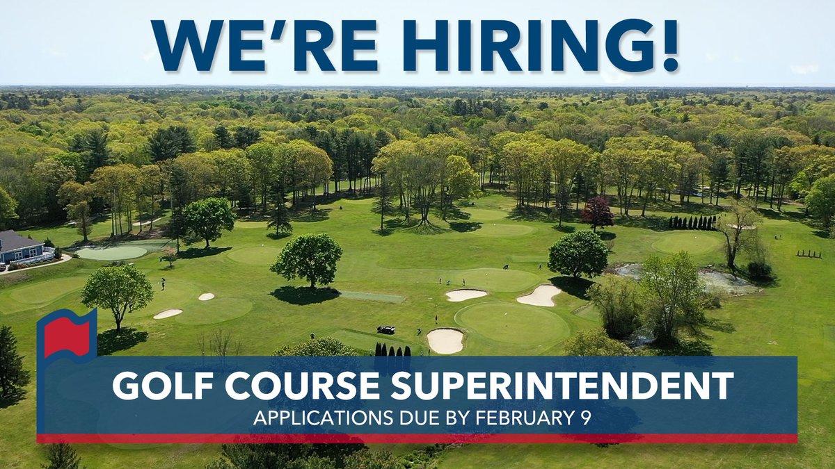 Come join our team! The Links at Mass Golf is now accepting applications for the role of Golf Course Superintendent.

Job Description: bit.ly/3TYzBVT