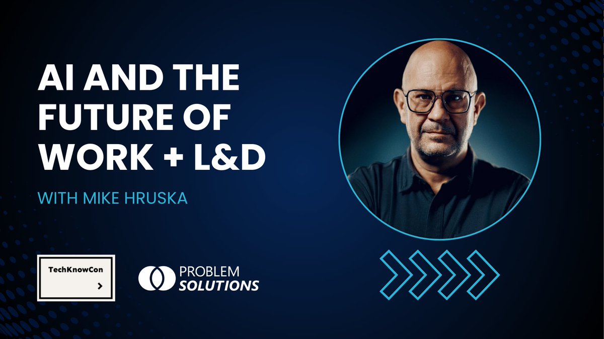 prob_sols's tweet image. Join us & @TechKnowCon on Wed, Jan 31st at 1PM ET to discover how AI is reshaping jobs, skills, and productivity and explore some practical steps to get started in your org.
Register Now >> techknowcon.io/events/ai-and-…
#TechKnowCon #AI #FutureOfWork #LearningAndDevelopment