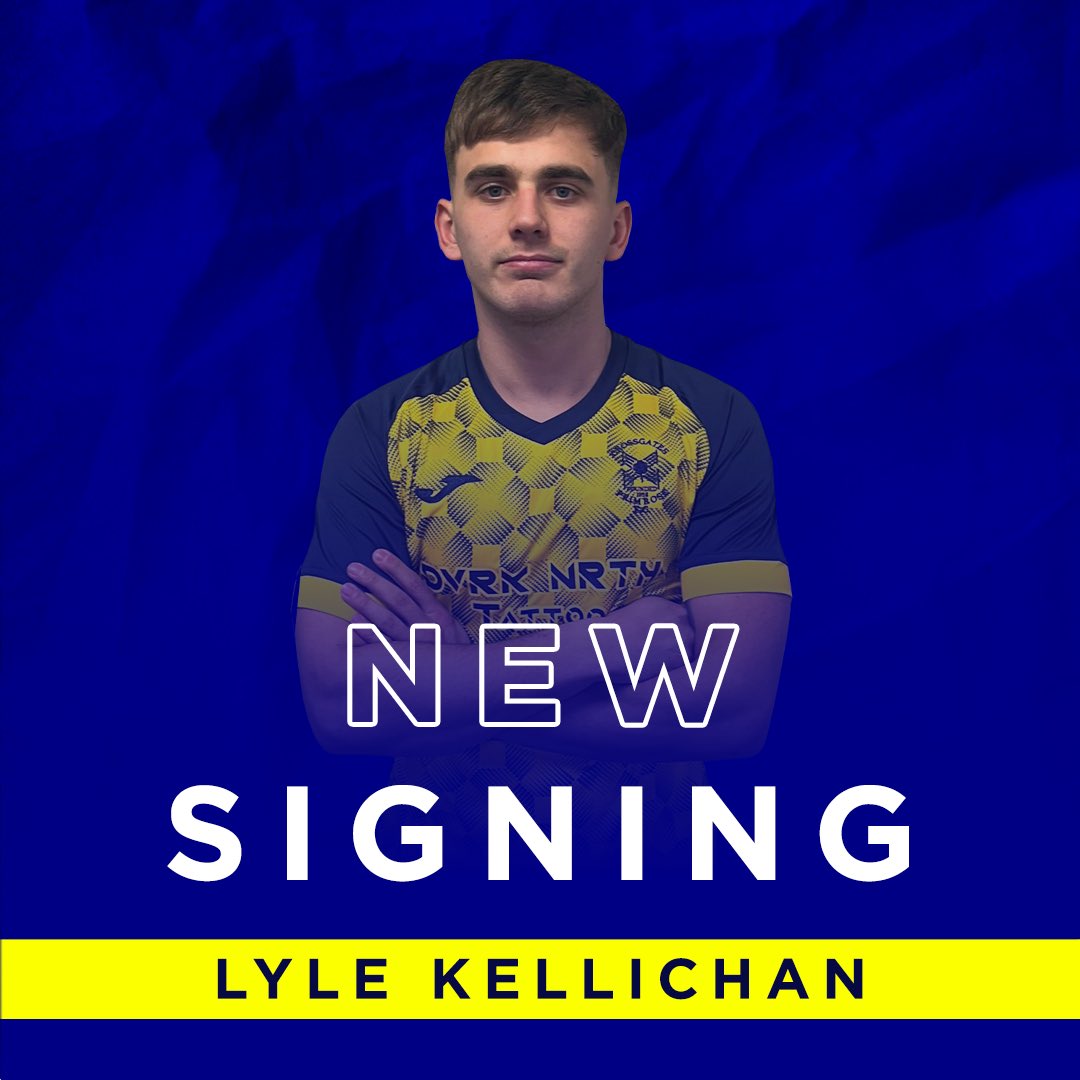 ✍🏻 | NEW SIGNING

We’re delighted to announce the signing of Lyle Kellichan 👏🏻

Lyle has spent most of his career with Hill of Beath, he can play at full-back and in midfield ⚽️

Welcome to the Rose, Lyle 💛💙