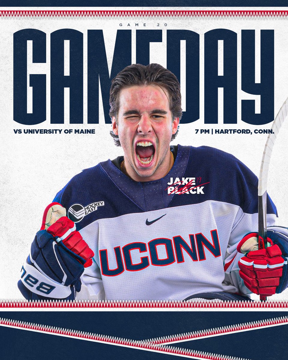 UConnMHOC's tweet image. IT’S GAMEDAY‼️ 

🆚#7 Maine 
📍@XLCenter 
⏰7pm
💻ESPN+