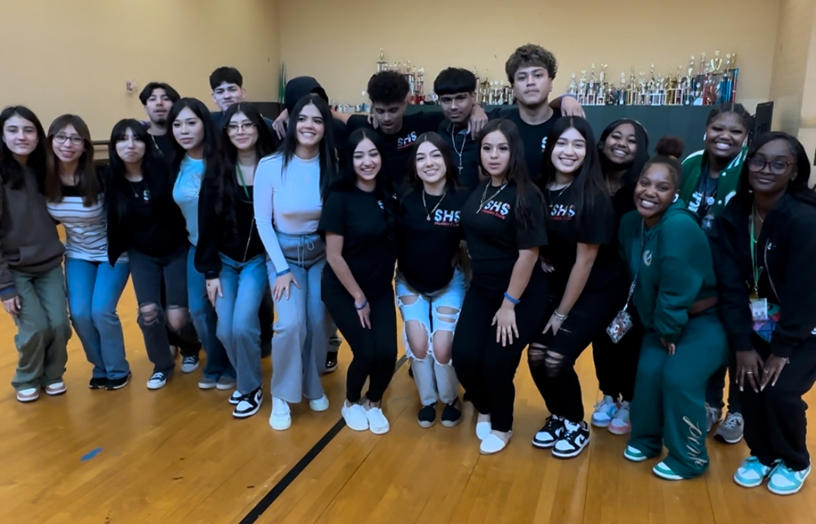 Our Spanish Club were showing up for Human Trafficking Awareness day yesterday!