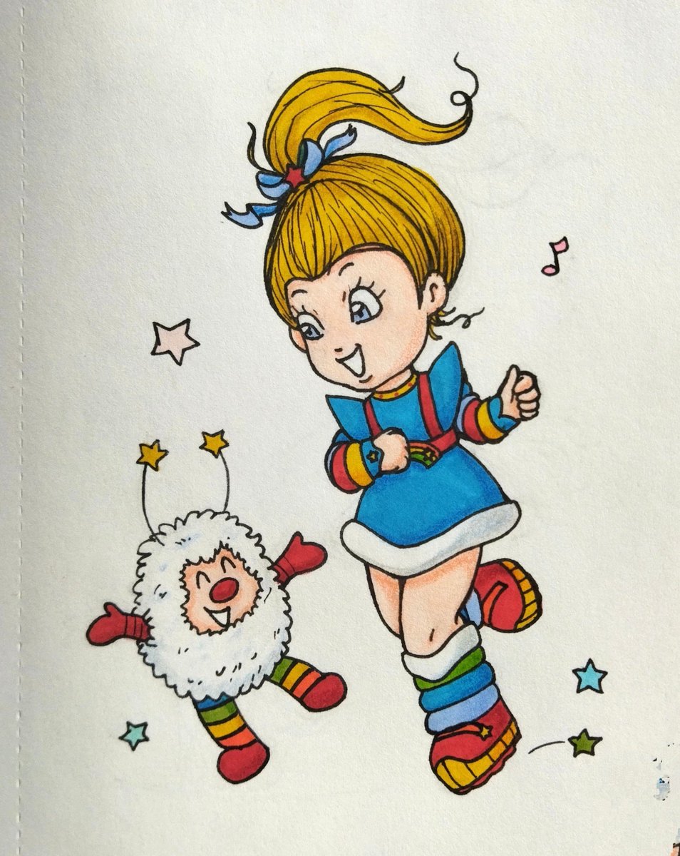 Ethelledraw's tweet photo. Rainbow brite https://t.co/C2bKxXCOvH