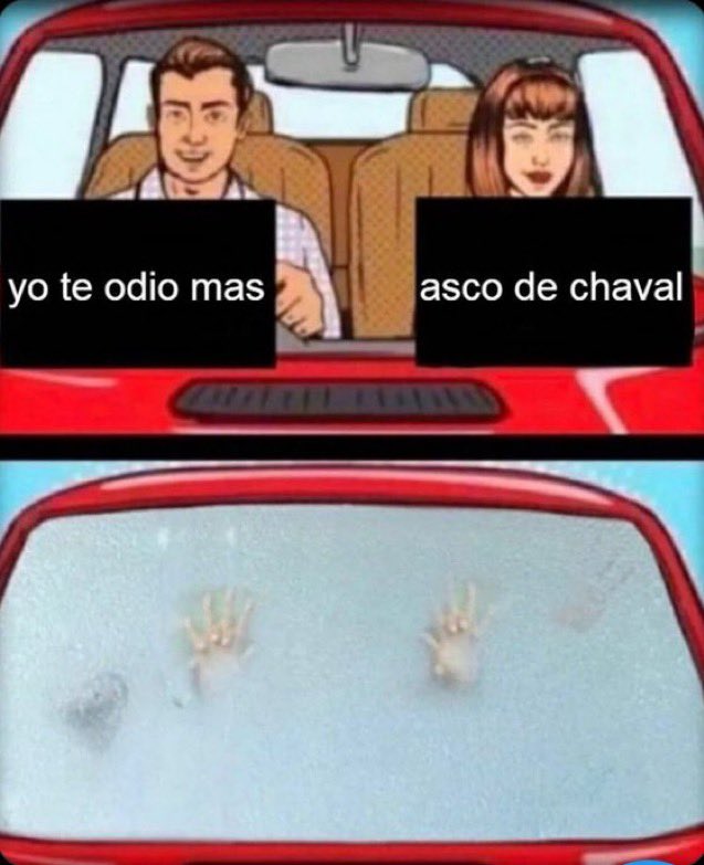 yo te odio mas