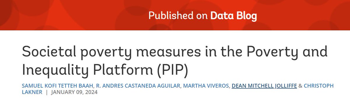 ChristophLakner's tweet photo. Update to @WorldBank Poverty and Inequality Platform: 
(1) Now reporting on societal poverty https://t.co/FczrYGKmzb 

(2) Newsletter: stay up-to-date on our data https://t.co/FeSITQqQzL

(3) Stata users: update to pip.ado [type "pip update, gh"]

@worldbankdata @WBG_Poverty https://t.co/1HnM6iMB1E