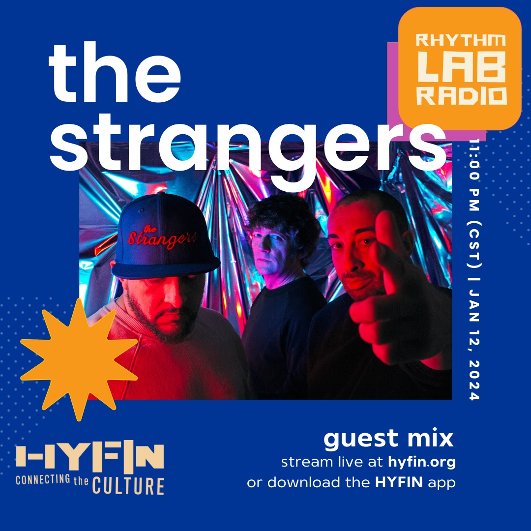 Tonight, at 11PM CST, tune in to <a href="/HYFINmke/">HYFIN</a> as @hoboarchitect  hosts a mind-bending sonic trip as @thestrangers2222  (<a href="/Gelektriks/">General Elektriks</a> <a href="/LeeroyTweets/">Leeroy</a> &amp; <a href="/TruthspeakerHQ/">Lateef</a> ) take over the  airwaves from the year 2222 AD for "A Strangers Special."