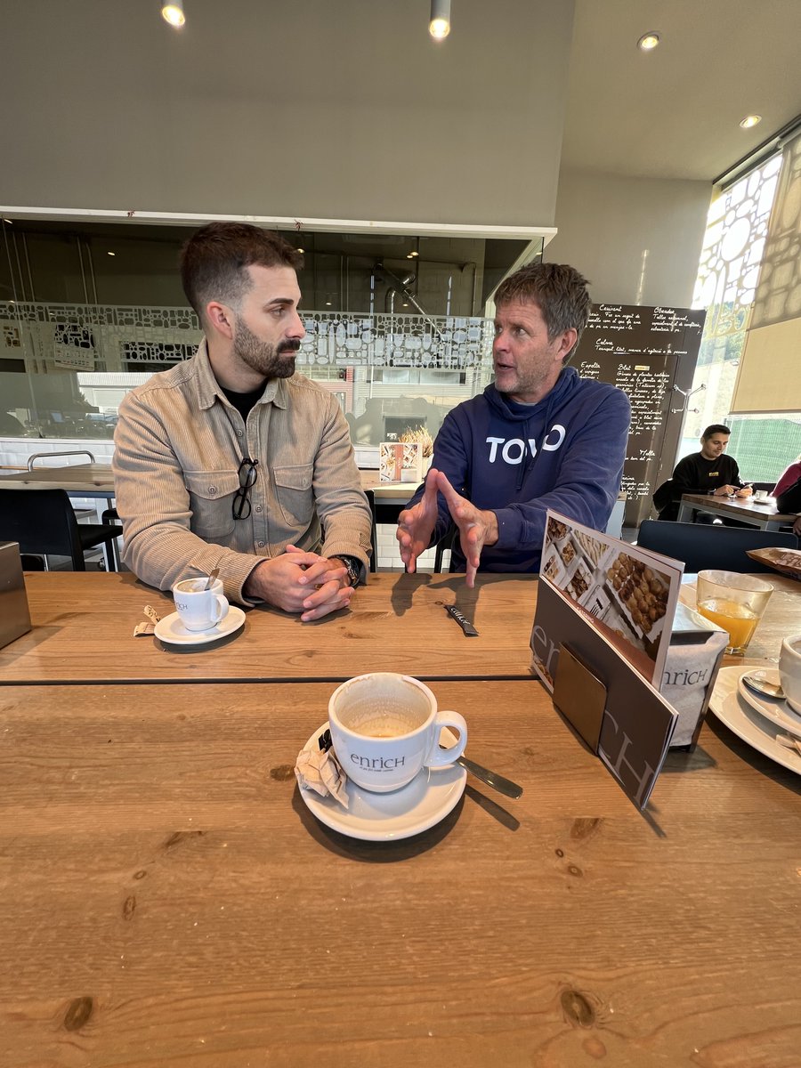 Carrozzaf's tweet photo. Had the privilege of having coffee with and listening to two of the positional play greats today!!! TOVO and APFC. 🤯💙 https://t.co/UYa2mCONiv