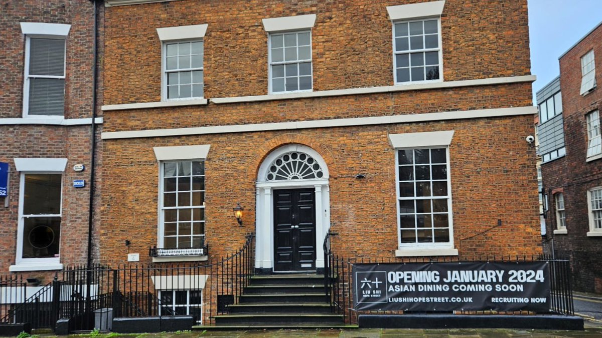 😃 | Stunning new Asian Fusion Restaurant Liu Shi is coming to Hope Street.

READ MORE 👉 bit.ly/3vBM47V