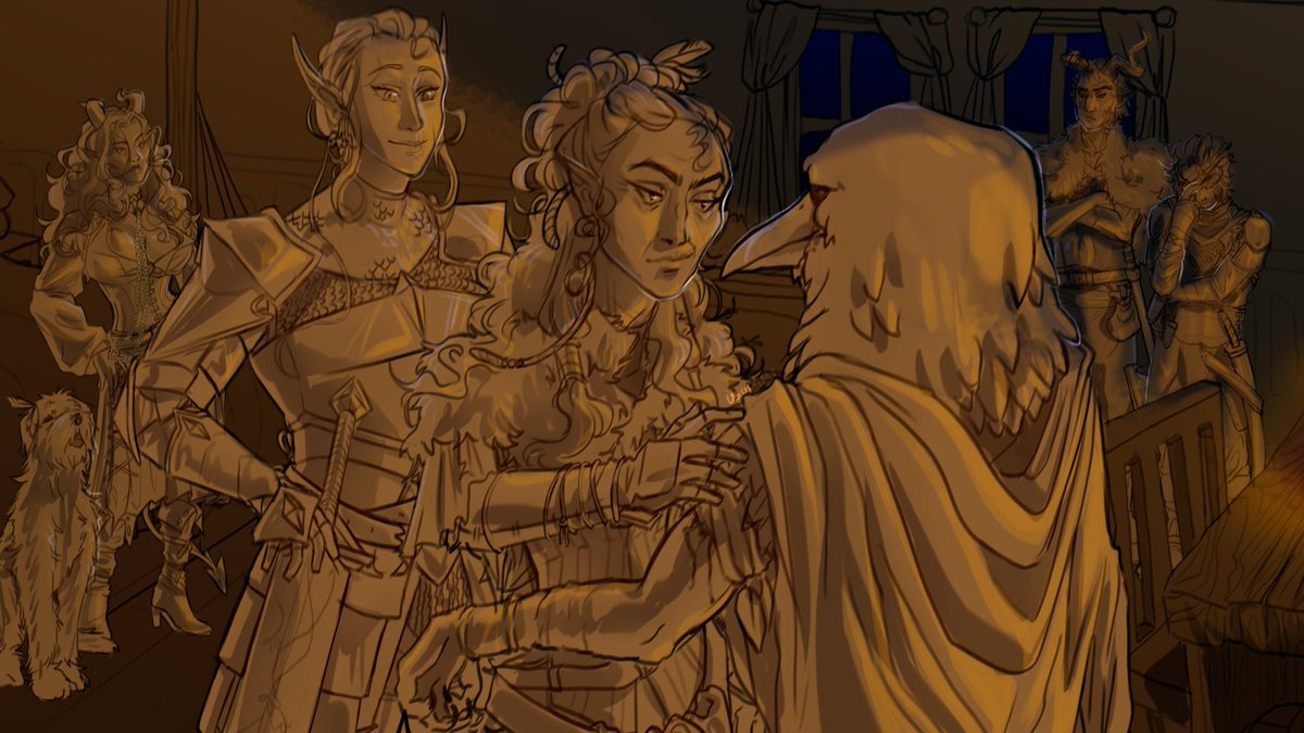 UsuMimiDraws's tweet photo. #dnd5e moments because I'm in brainrot https://t.co/Dtn0K5hMP2