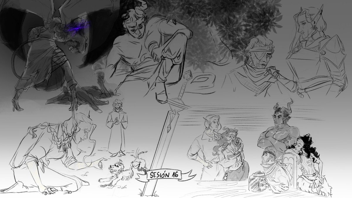 UsuMimiDraws's tweet photo. #dnd5e moments because I'm in brainrot https://t.co/Dtn0K5hMP2