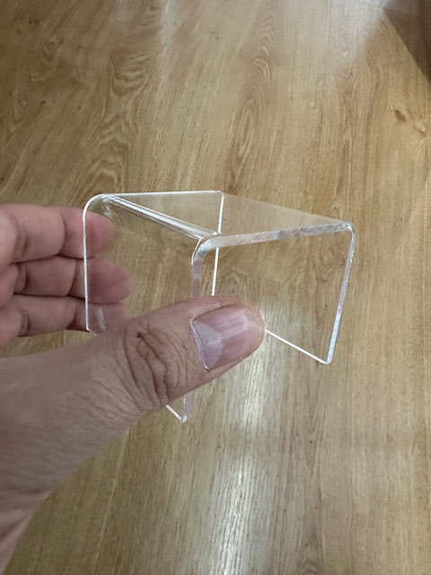 parel's tweet photo. @MondoNews Friendly suggestion. With the new stands you are including in your 1/6 figures, it is impossible to use acrylic raisers due to the new bump in the bottom of the stand. Something flat is the best option, thank you! https://t.co/OxjGqMevyd