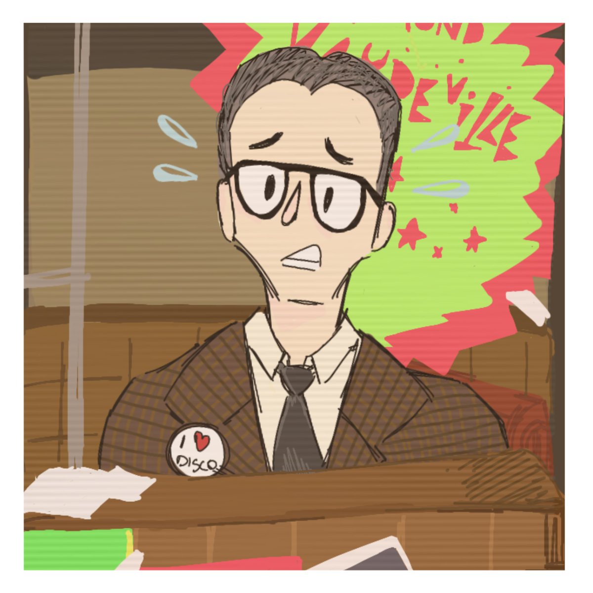 m0th1c's tweet photo. here is my beyond vaudeville fan art https://t.co/1BgA9arvKr