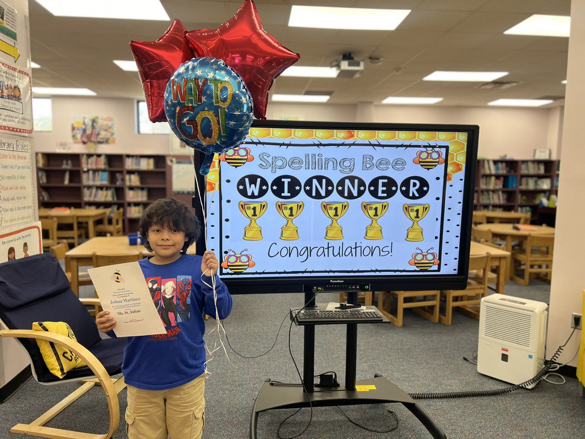 Thompson Elementary LMC tweet media