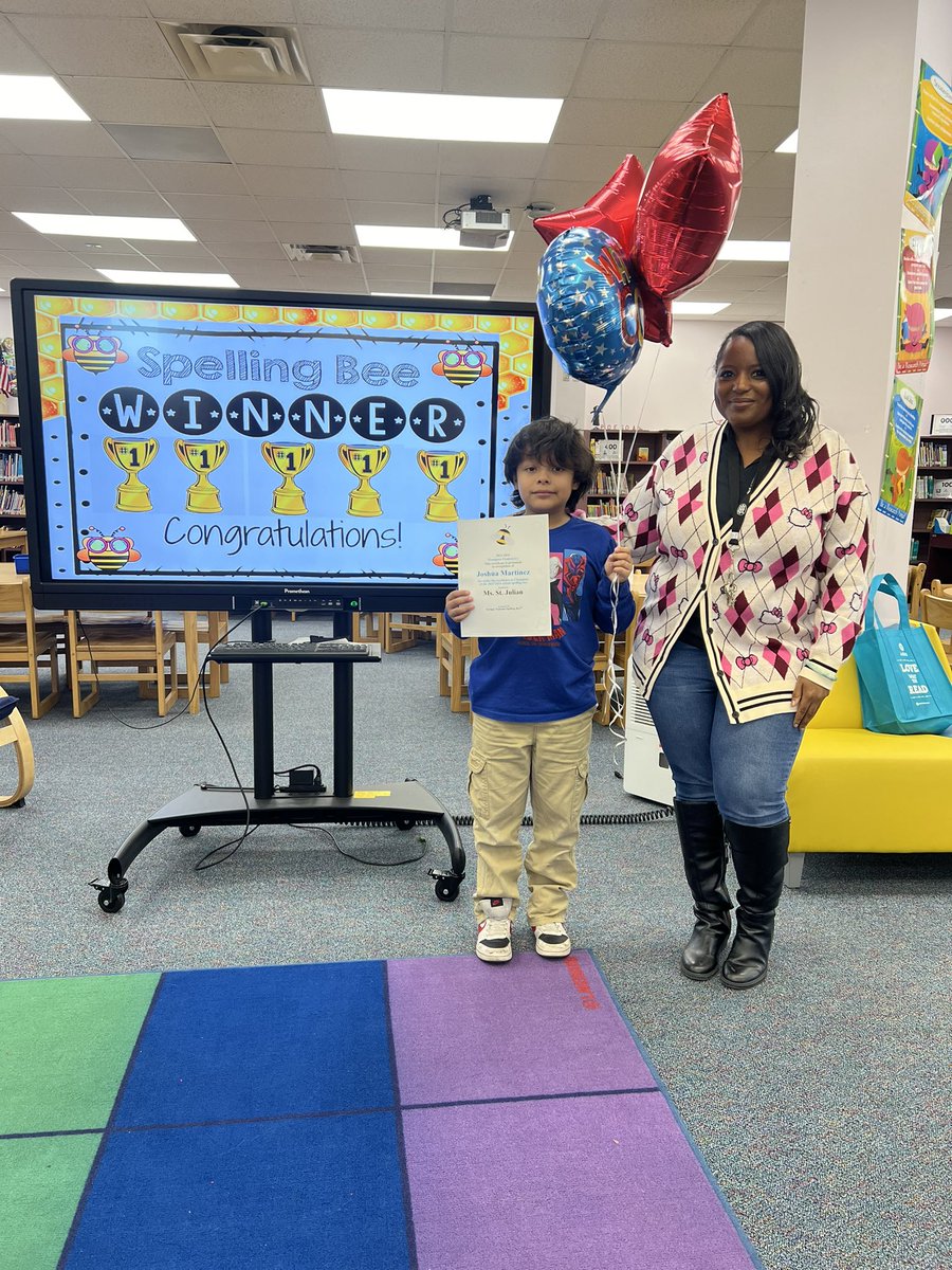 Thompson Elementary LMC tweet media