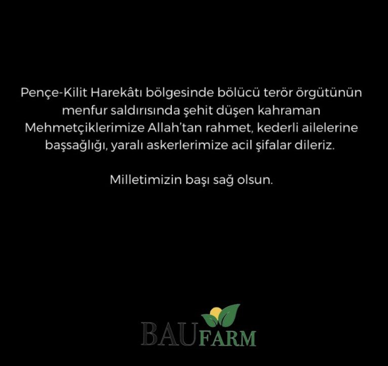 Milletimizin başı sağ olsun.