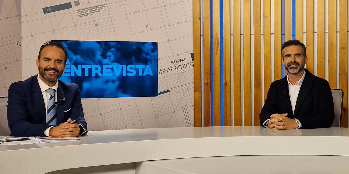 <a href="/LaEntrevistaItv/">La Entrevista</a> en <a href="/interalmeriatv/">Interalmería TV</a>. Hoy Viernes desde las 21.05 h. Estará con <a href="/yiyolopez99/">Rafa López</a> el Pvoz. Gobierno <a href="/AndaluciaJunta/">Junta de Andalucía</a> y Consejero de Sostenibilidad, <a href="/RamonFPM/">Ramón Fernández-Pacheco M</a> - 78 - Viernes 12-01-24 ... también la puedes seguir en interalmeriatv.com ...No te la pierdas!!!!