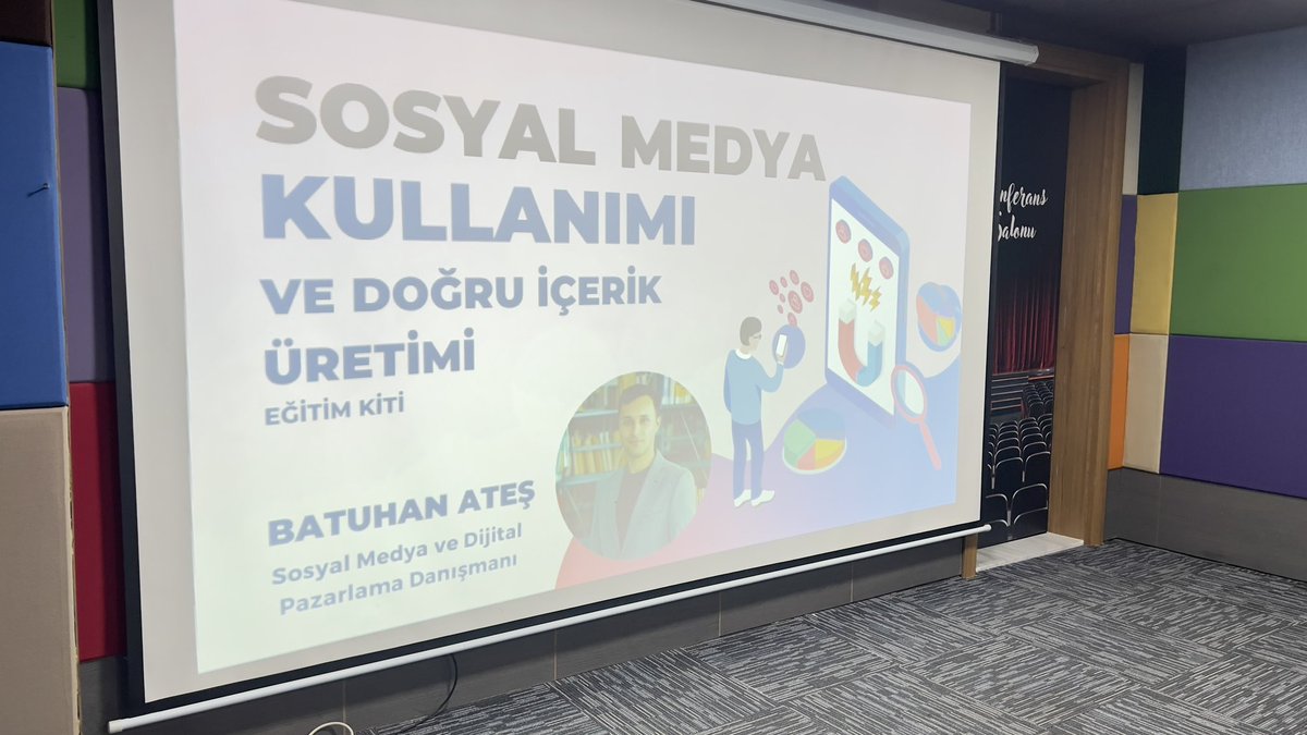Gsb_AksuGM's tweet photo. Sosyal Medya Kullanımı ve Doğru İçerik Üretimi seminerini Batuhan ATEŞ hocamızdan dinledik. https://t.co/McRlK12xt1