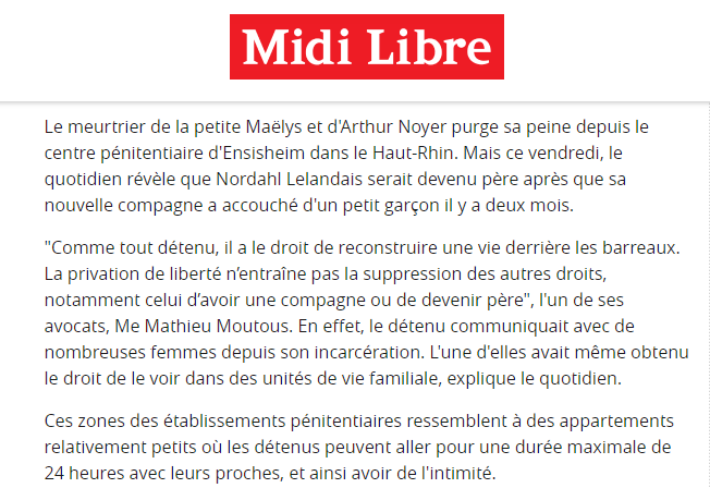ceruti_fred's tweet photo. @Sans_drap__ Grave j'étais pas au courant non plus que les prisonniers pouvaient avoir de l'intimité en prison
J' en étais rester au parloir https://t.co/kEUuB0qaa7