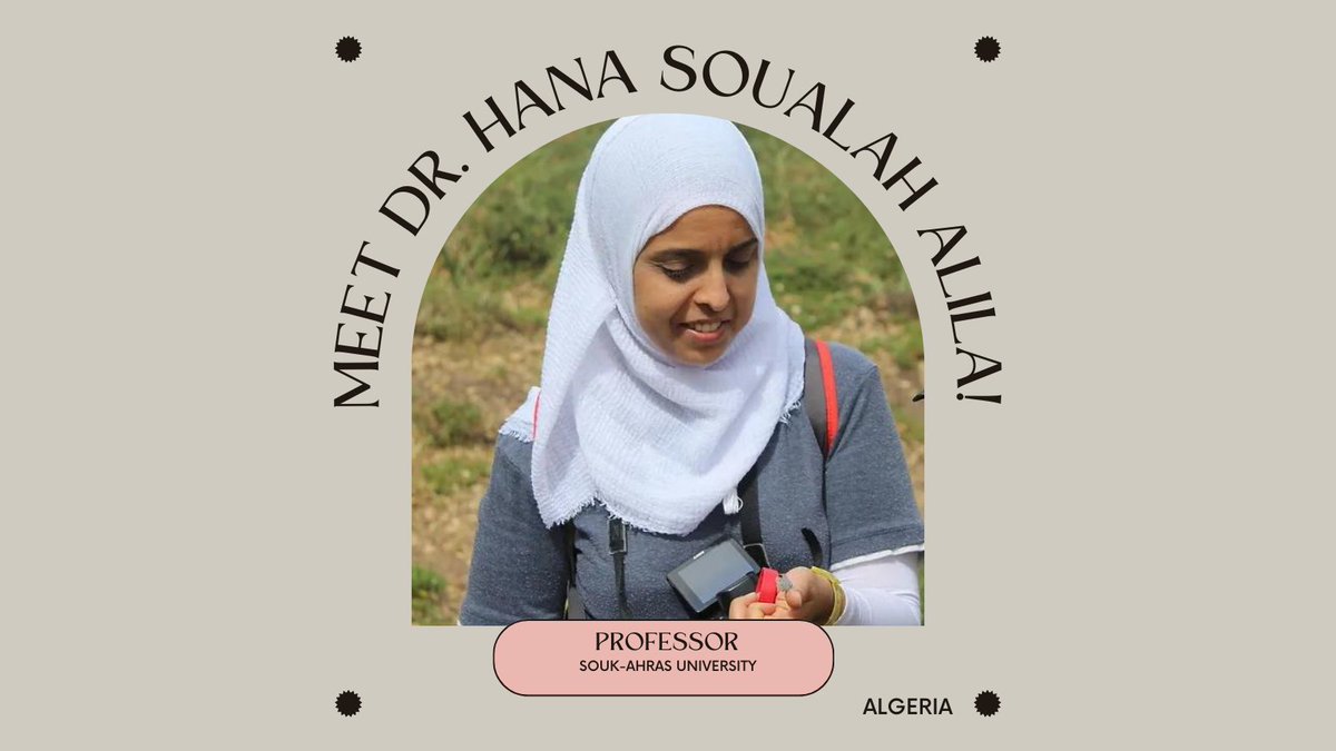 GlobalWomenHerp's tweet photo. Meet Dr. Hana Soualah Alila, our #GWHauthor of the week! She is a professor at Souk-Ahras University in #Algeria. She has focused on three #lizard species in eastern Algeria (P. algirus, T. pater, and P. hispanica vaucheri) and how lizard #ticks can transfer zoonotic diseases 🦎 https://t.co/hz84JXSHlJ