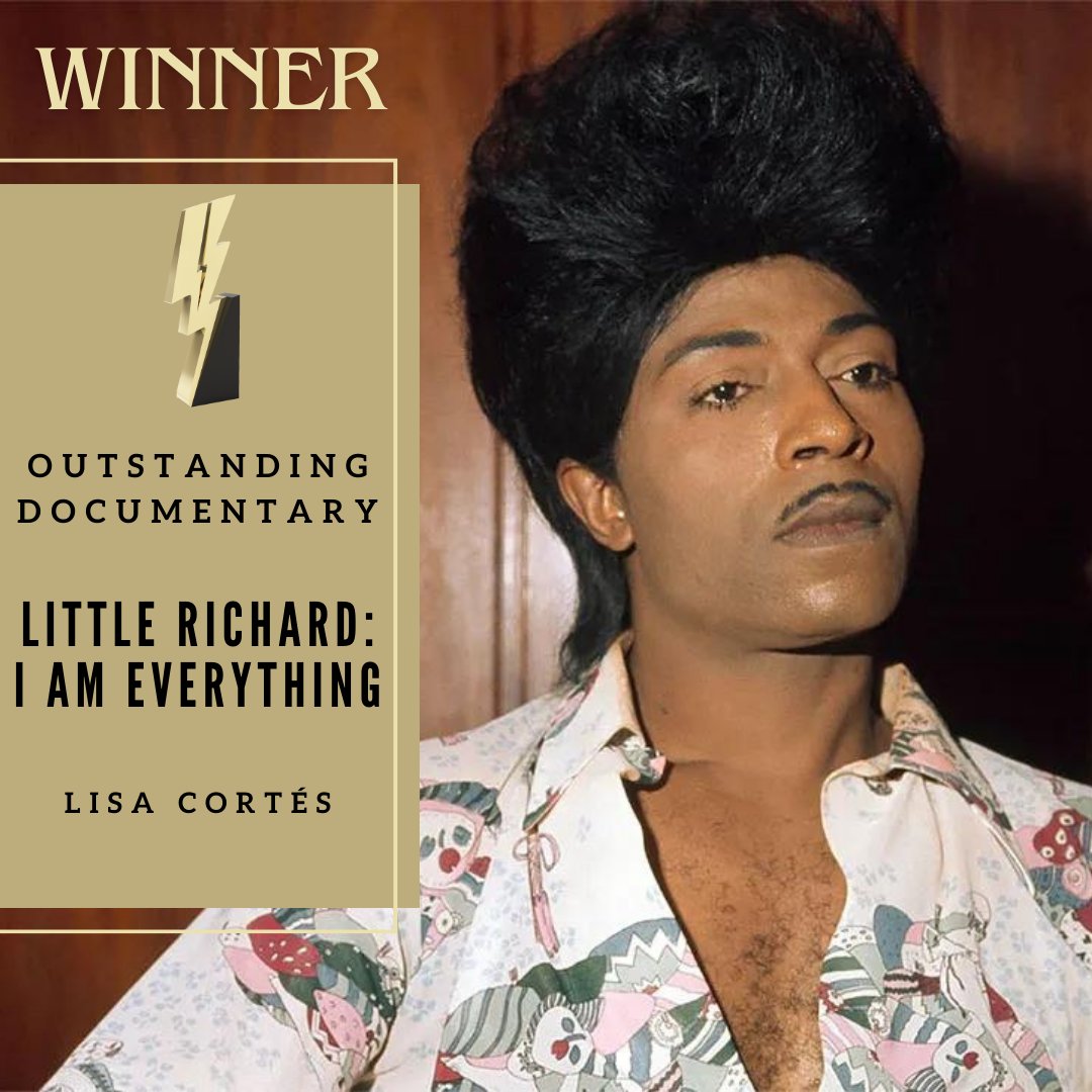Winner for Documentary - @littlericharddoc (@misscortes)  #blackreeltvawards #blackreelawards #blackexcellence