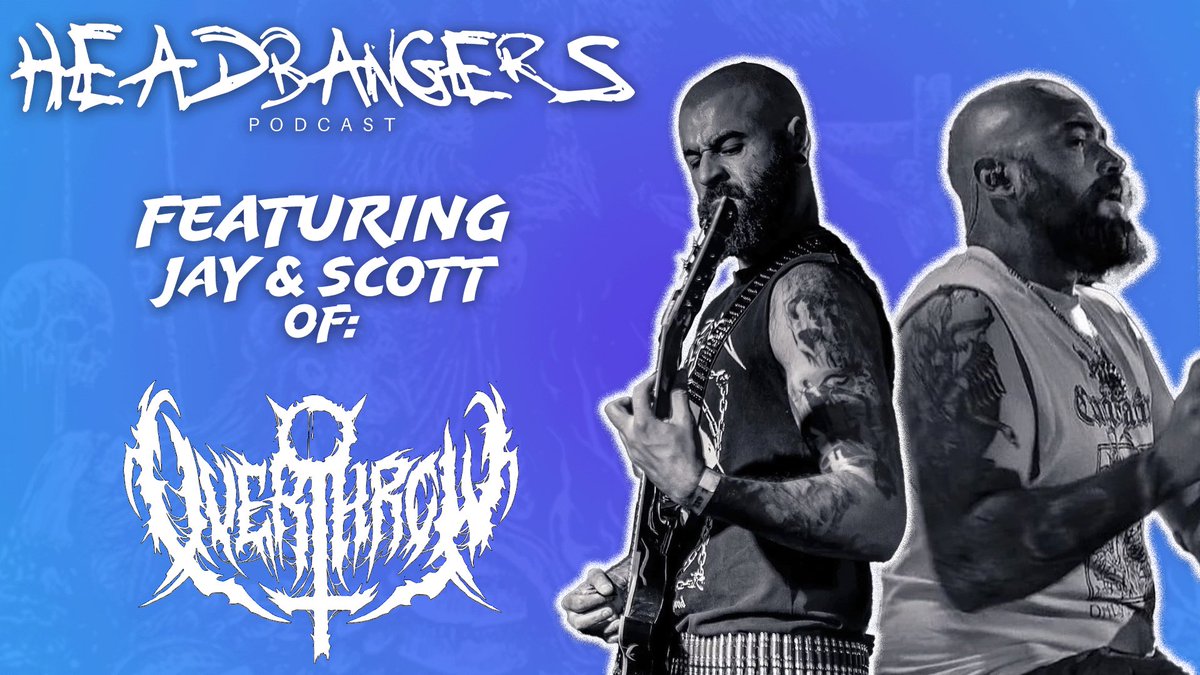 ==UPLOAD ALERT==

We’re back and we’re kicking the year off with a great episode with the boys at <a href="/overthrowdeath/">OVERTHROW</a> join us as we discuss the uk death metal scene and much more!🤘🏻🤘🏻🤘🏻🤘🏻

Check the episode out ⬇️ 

linktr.ee/headbangerspod…

#metal #deathmetalband