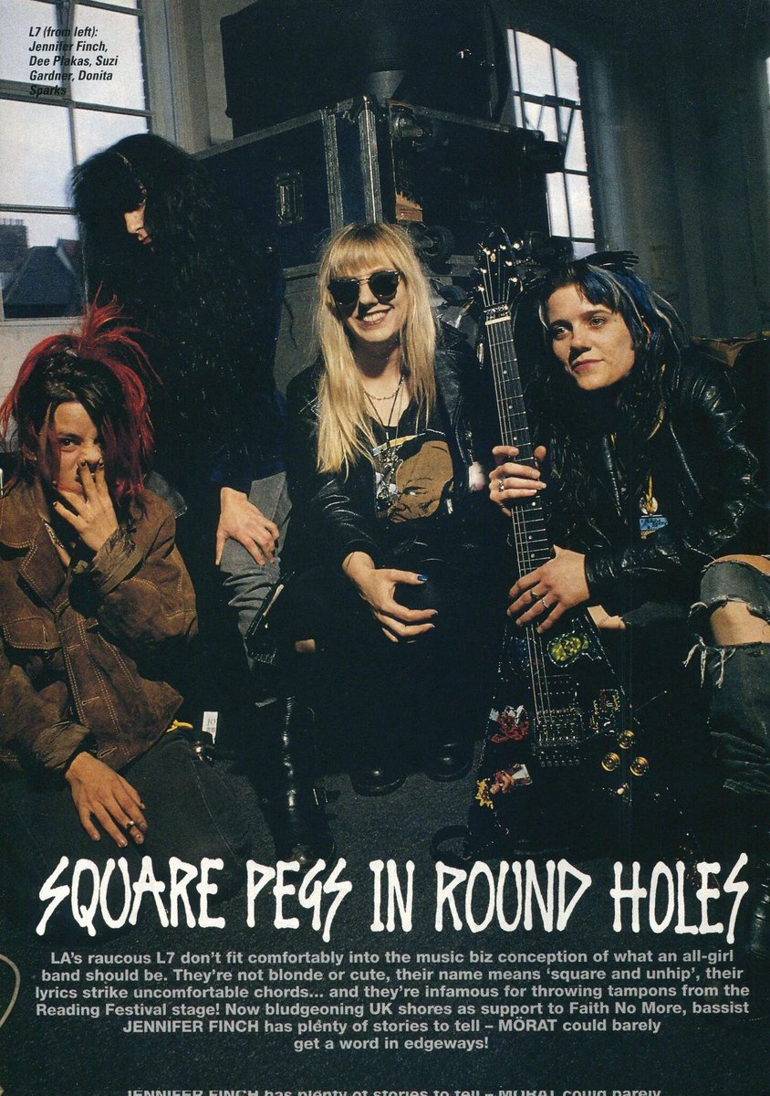 Here's a big #fbf, OG interview Morat and I did in #kerrang way back in the day. Full piece is on my blog through this link.
jenniferfinch.com/2023/12/28/jen…
----------------
#L7 #l7theband #suzigardner #donitasparks #jenniferfinch #musicjournalism