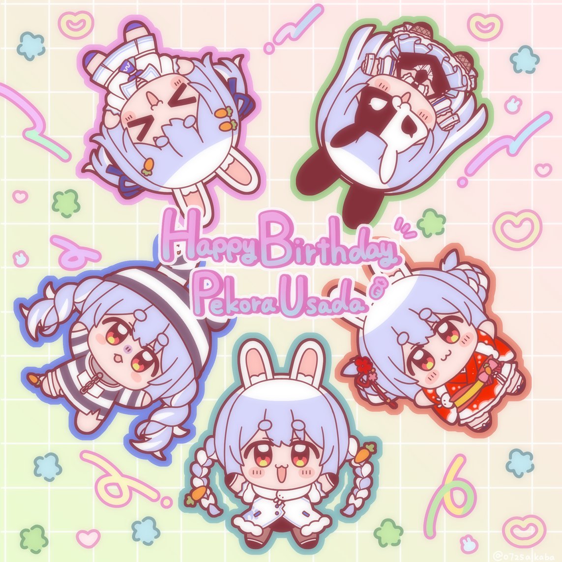 誕生日～～～～～～～～～～～✨🎂🎂🎂🎂✨ #ぺこらーと