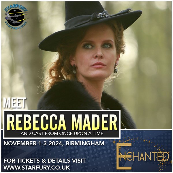 They do say that wicked always wins, so it only makes sense to have @bexmader join us at Starfury: Enchanted 5 this November. starfury.co.uk