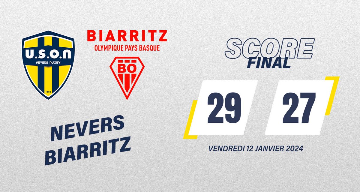 USON NEVERS RUGBY tweet media