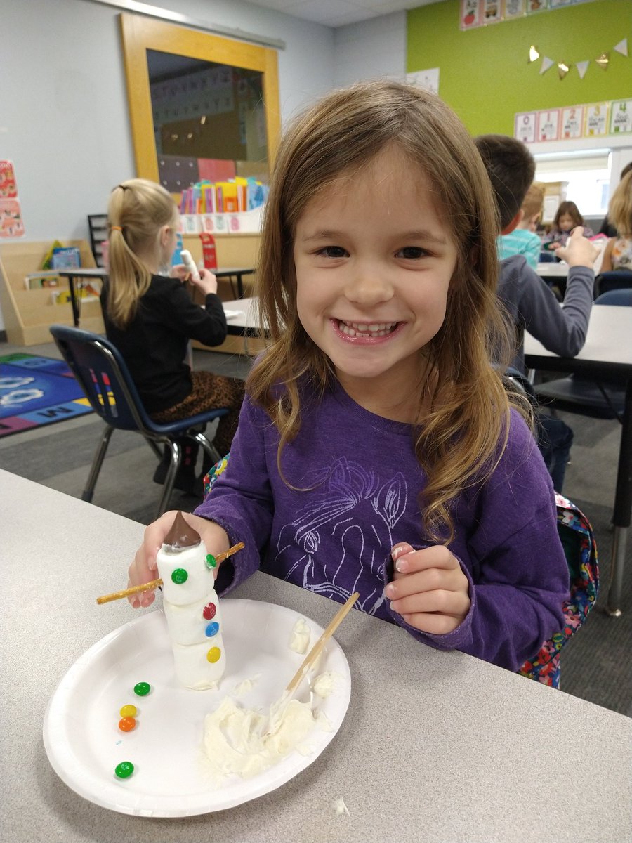 We launched our 'How To' writing unit by making marshmallow snowmen! Great timing - it was great practice for the snowy weather we got this week! @mrsfuoss @tynetots2000 #wcsflight