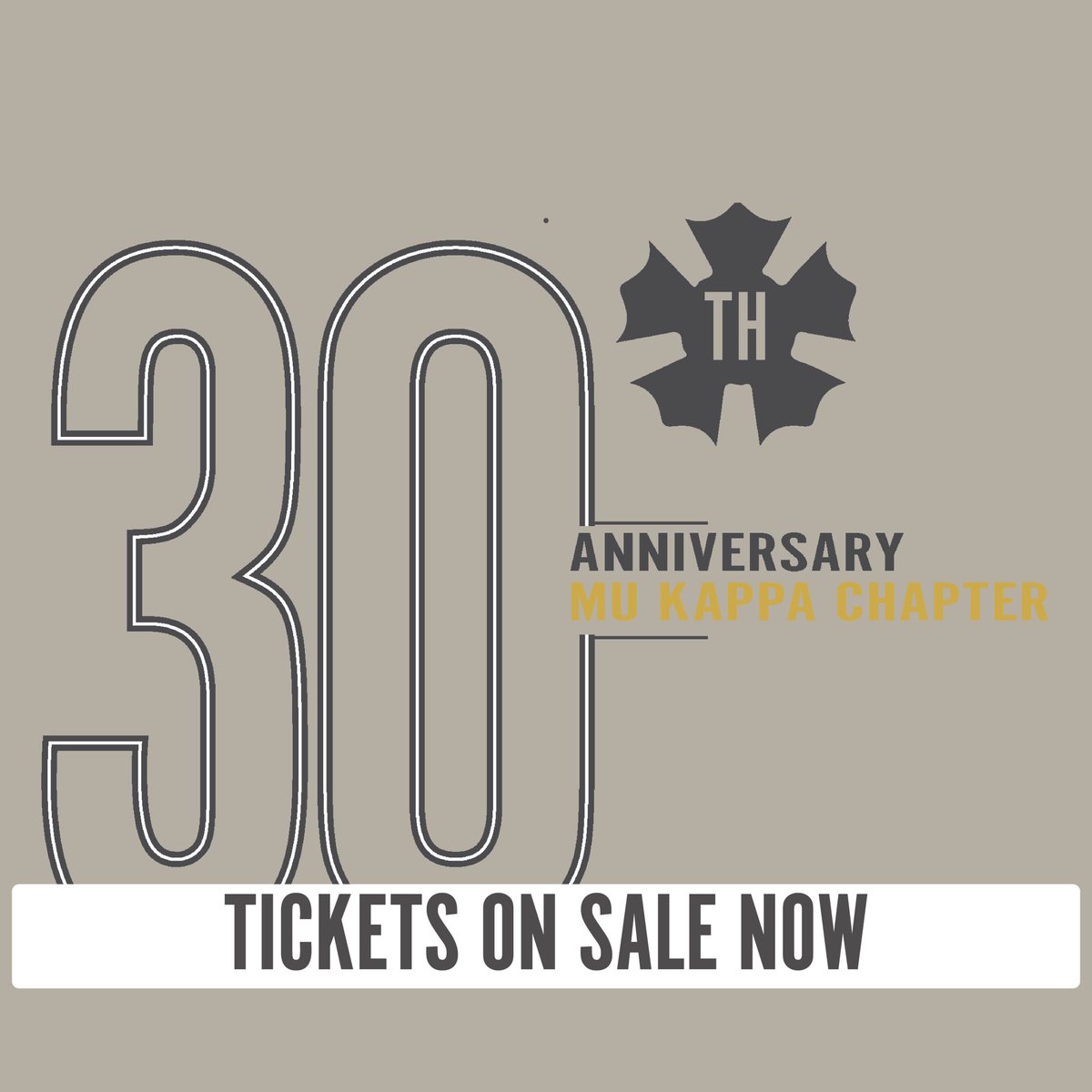 Celebrating 30 Years of Brotherhood - tickets are on sale now - be sure to check out our Facebook and Instagram for a giveaway that you won’t want to miss !
semosigmanu.com/30year/