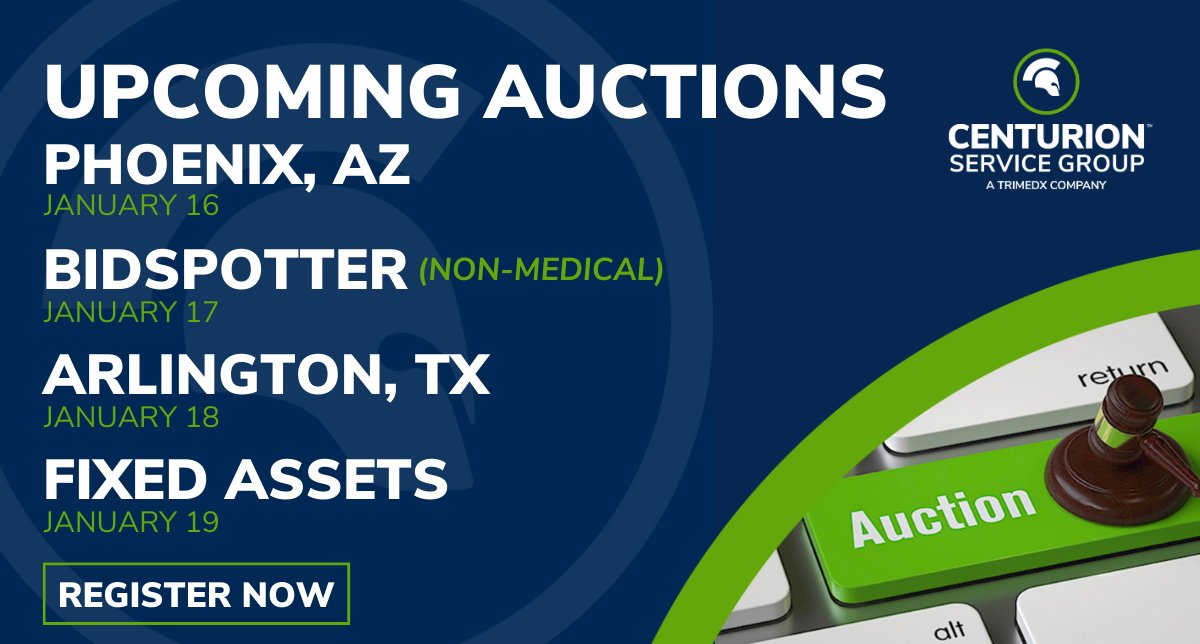 Have you registered yet for next week’s #TimedAuctions? Register now to bid: hubs.ly/Q02fszpx0

#MedicalEquipment #AuctionRegistration #AuctionPreview