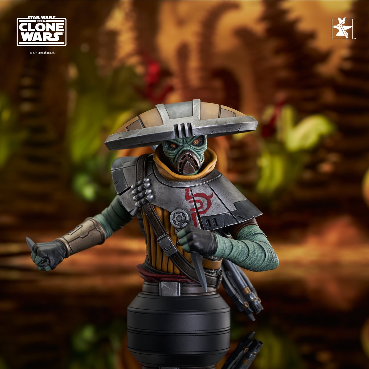 GentleGiantLTD's tweet photo. STAR WARS: THE CLONE WARS™ - Embo™ Mini Bust - 2023-2024 Premier Guild Membership Gift
Available to order to Premier Guild Members at https://t.co/fQU0ZrIKEY
Not a member? Join today! https://t.co/uOutA3LyMW
#StarWars #TheCloneWars #Embo #MiniBust #PremierGuild https://t.co/BMfMrFIHz1